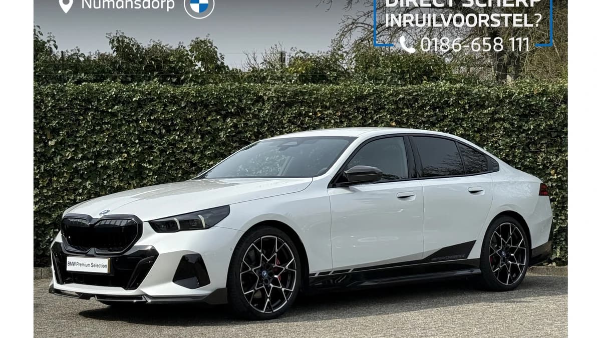 BMW I5 eDrive40 | M-Sport Pro | 21'' | M Performance carbon ext. | Harman/Kardon | Driv. Plus | Driv. Ass. | Getint glas | Adapt. LED | Stuur + stoelverw. — foto 1