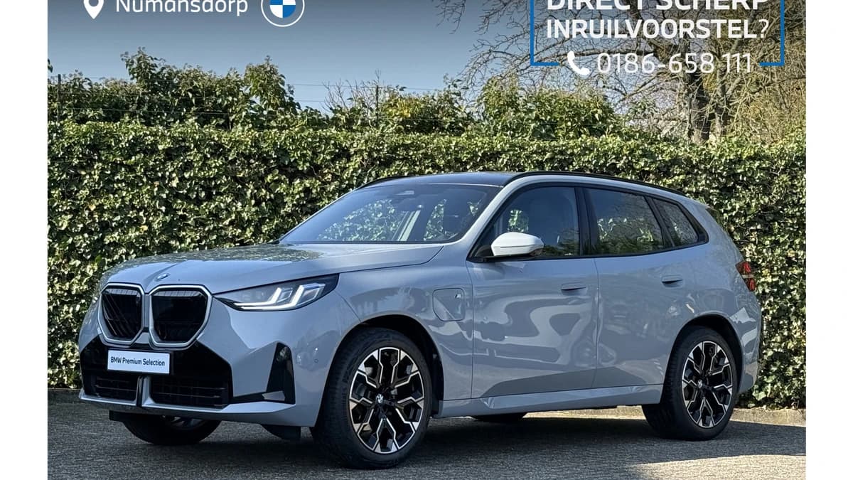 BMW X3 30e xDrive | M-Sport | Panorama | Harman/kardon | 360 cam | Trekhaak | Co pilot | Stuur + stoelverw. — foto 1