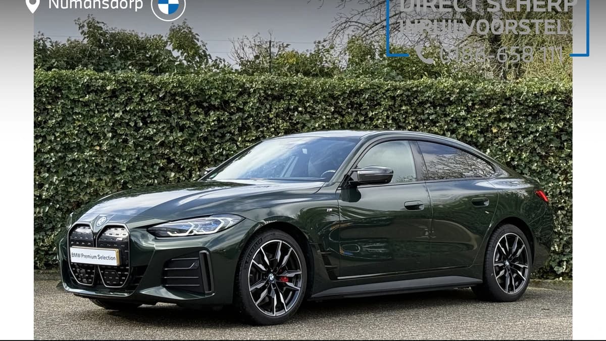 BMW I4 M50 | M-Sport | CoPilot | Schuif-/Kanteldak | Carbon Exterieur | Laser | Stuur + Stoelverw. | PPF — foto 1