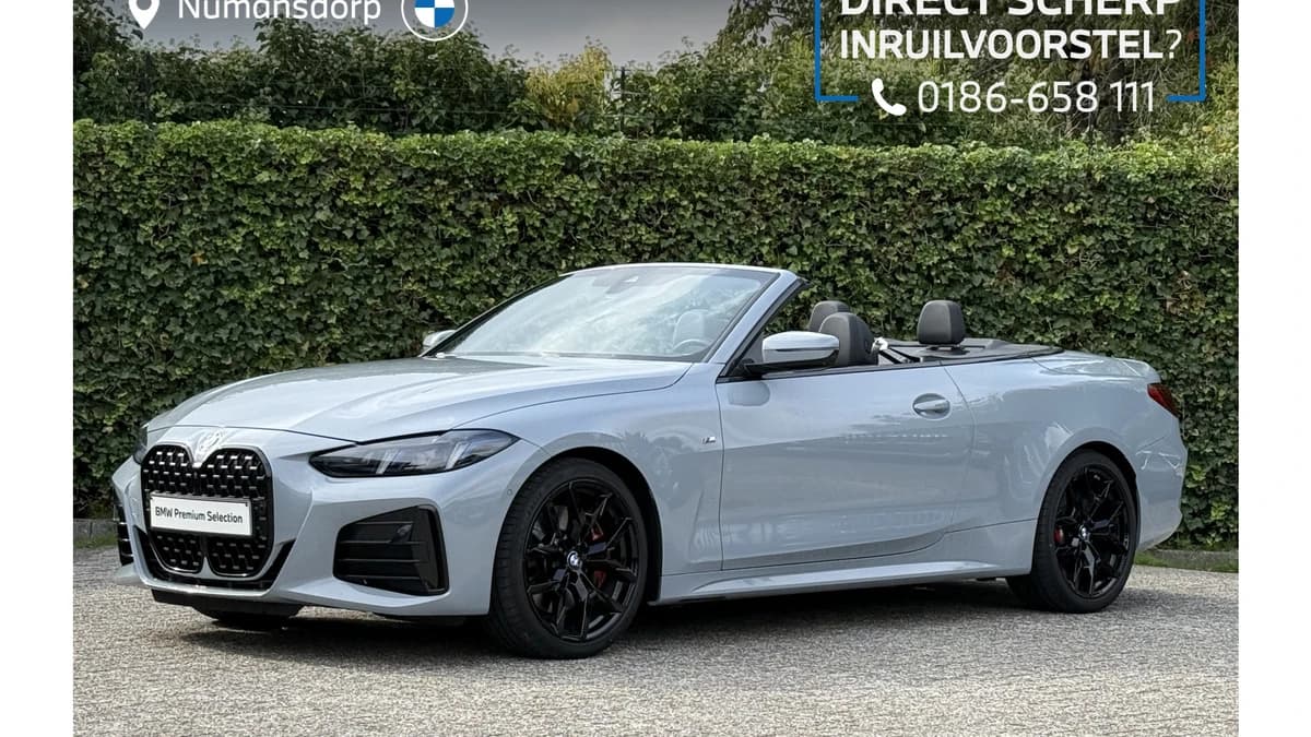 BMW 4 Serie Cabrio 420i | M-Sport Pro | 19'' | HiFi | M Koplampen Shadow Line — foto 1