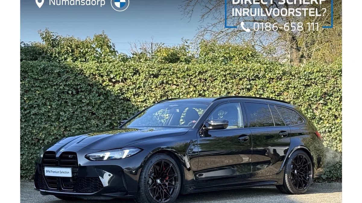 BMW M3 Touring | Competition | M-Drive Prof | Getint - dubbel - glas | 360 cam | M Compound rode remmen — foto 1