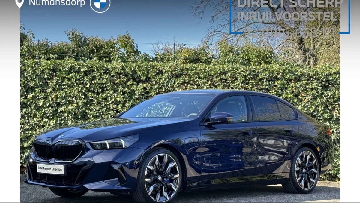 BMW 5 Serie 550e xDrive | M-Sport Pro | 21'' | Panorama. | Driv. Prof. | Stoelvent. | Head-Up | Park. Plus | Comf. Acc. | Stuur + stoelverw. voor/achter | Trekhaak | M stoel — foto 1