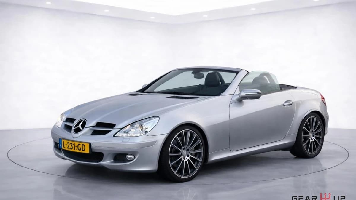 Mercedes-Benz SLK-klasse 350 V6|LEER|CRUISE|NAVI|AIRSCARF| — foto 1