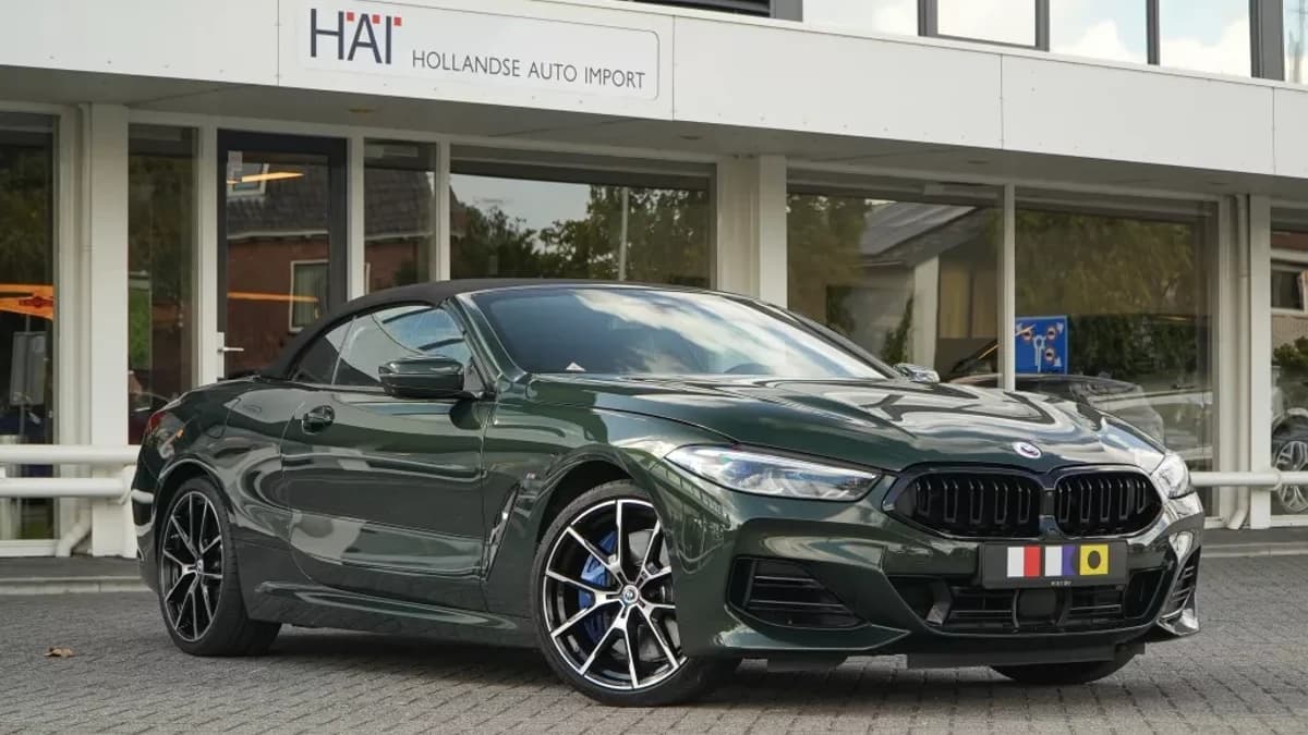 BMW 8 Serie 840i X Drive I M-sport I ACC I Sanremo groen — foto 1