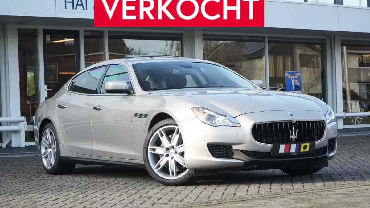 Maserati Quattroporte 3.8 V8 GTS 530PK I 1e eigenaar I org. Nederlands I — foto 1
