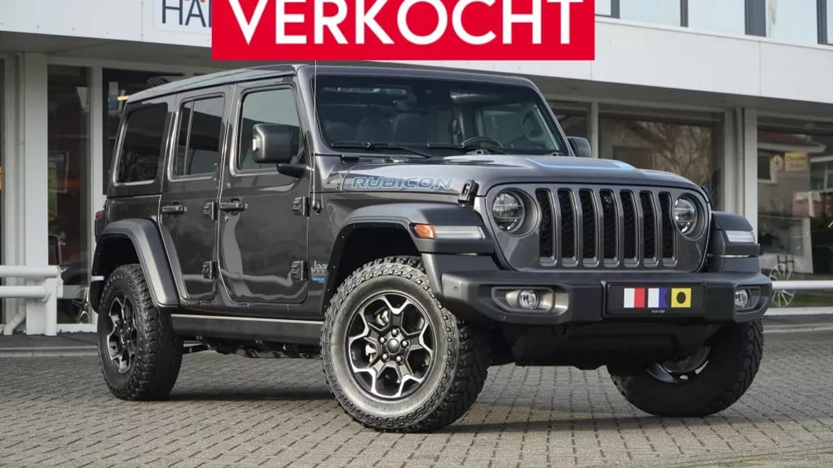 Jeep Wrangler Unlimited 4xe 380 Rubicon I Sky-one I ACC I — foto 1