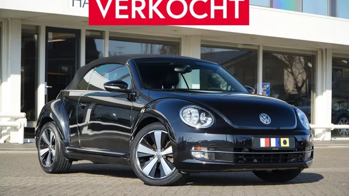 Volkswagen Beetle Cabriolet 1.2 TSI Exclusive I Automaat I Leer I 18 inch I — foto 1