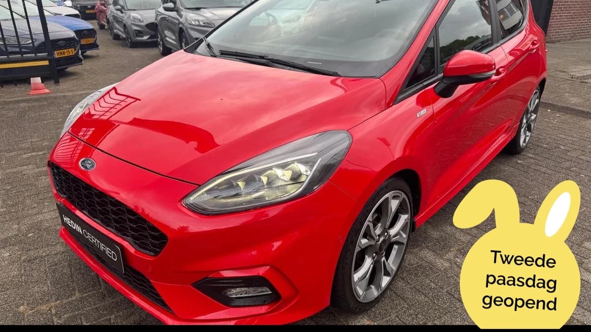 Ford Fiesta 1.0 EcoBoost ST-Line 125pk | Panoramadak | Winter Pack | BLIS | B&O | Keyless Entry | 18 inch — foto 1