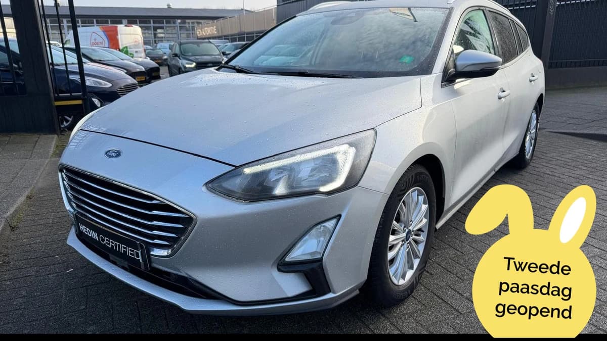 Ford Focus Wagon 1.0 EcoBoost Hybrid Titanium X Business | Winter Pack | Handsfree achterklep — foto 1