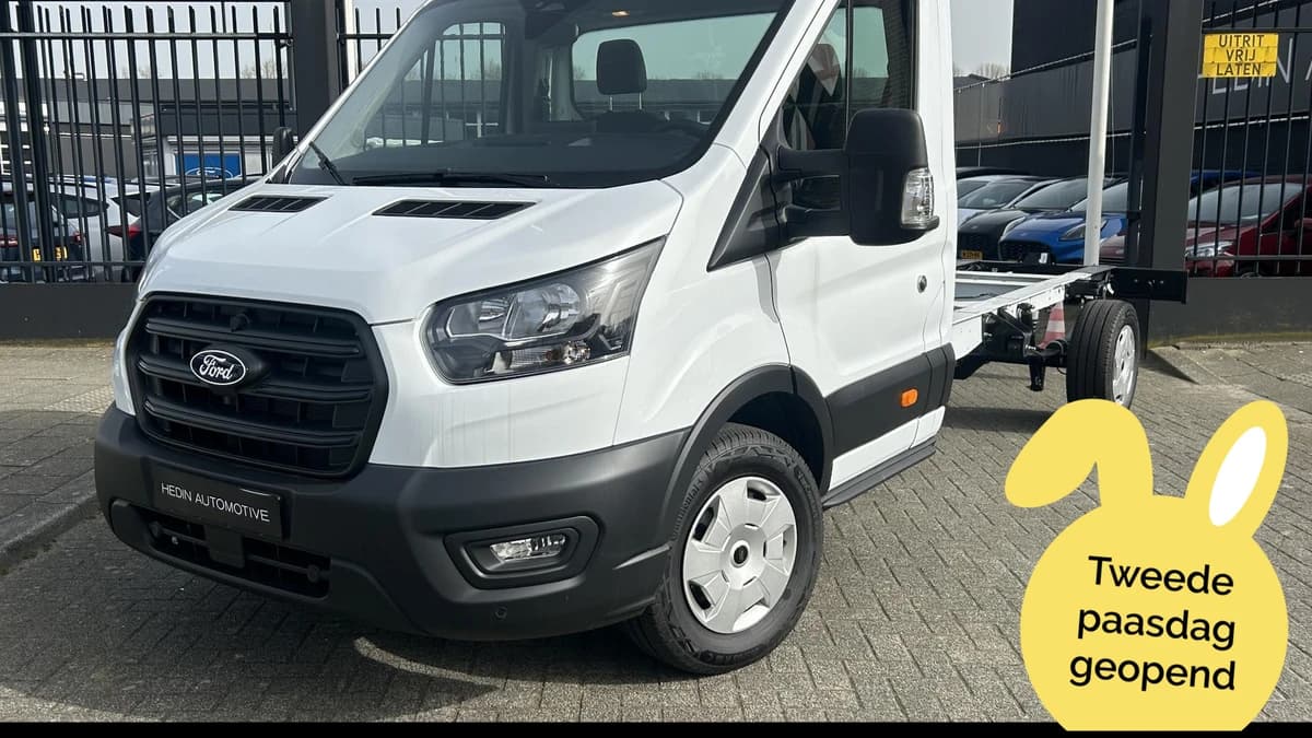 Ford Transit 350 2.0 TDCI L4H1 Trend RWD Chassis Cabine diesel - uit voorraad leverbaar — foto 1