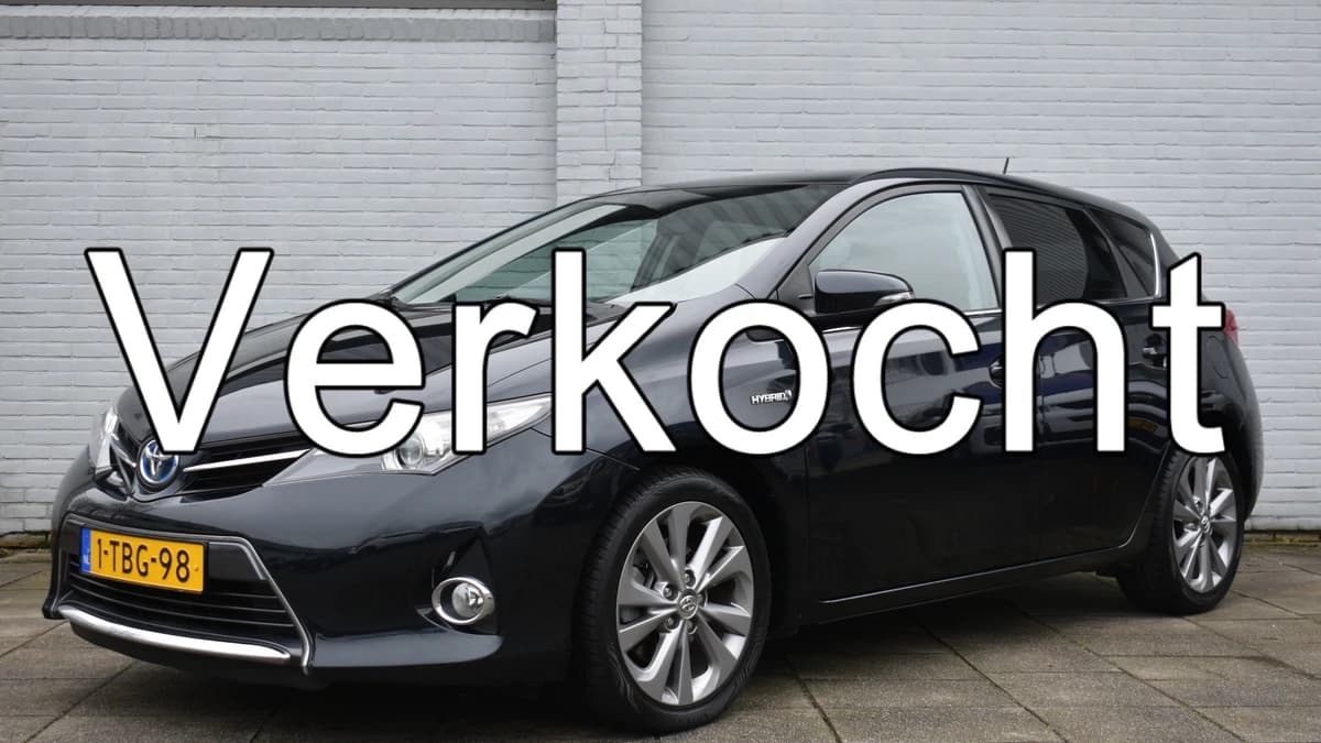 Toyota Auris 1.8 Hybrid Lease Automaat 100pk — foto 1