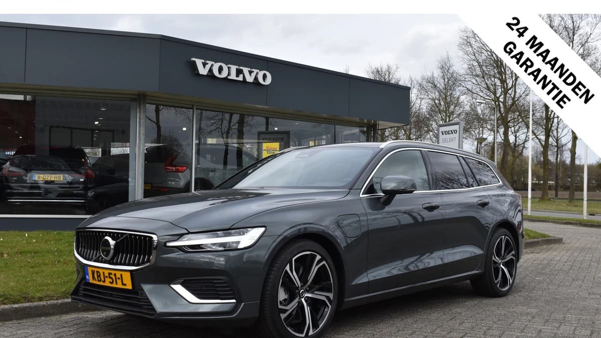 Volvo V60 T6 AWD 350PK Plug-in Hybrid Ultra Dark — foto 1
