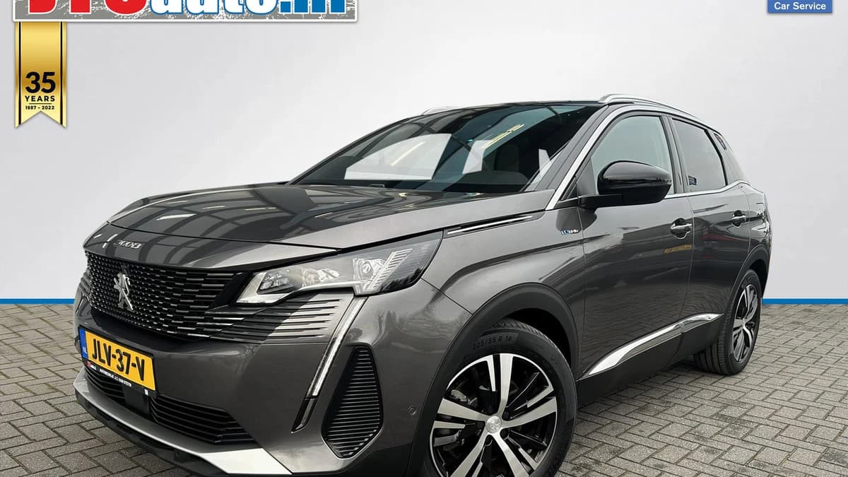 Peugeot 3008 1.6 PHEV 225pk GT, Carplay, Pano, Camera, Stoelverwarming — foto 1