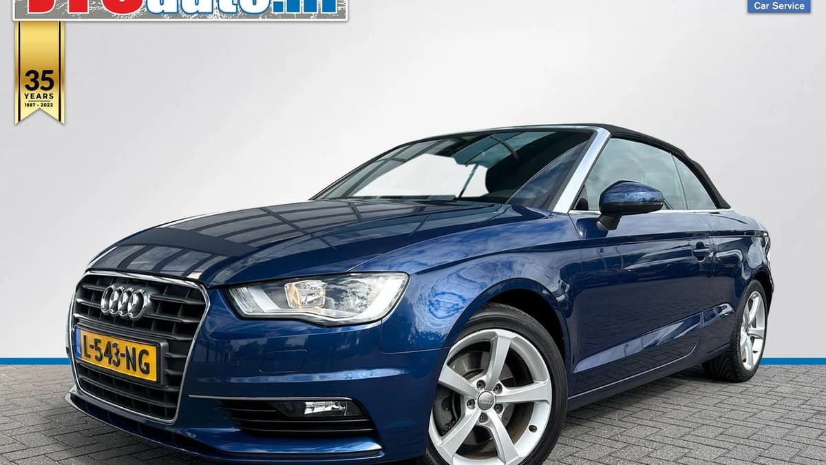 Audi A3 1.8 TFSI 180PK Aut. Cabrio, Climate, Cruise, Sensoren — foto 1