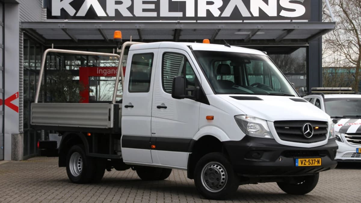 Mercedes-Benz Sprinter 516 CDI Aut. | 4x4 | ZG1 | Euro 6 | Open laadbak | Cruise | Airco.. — foto 1