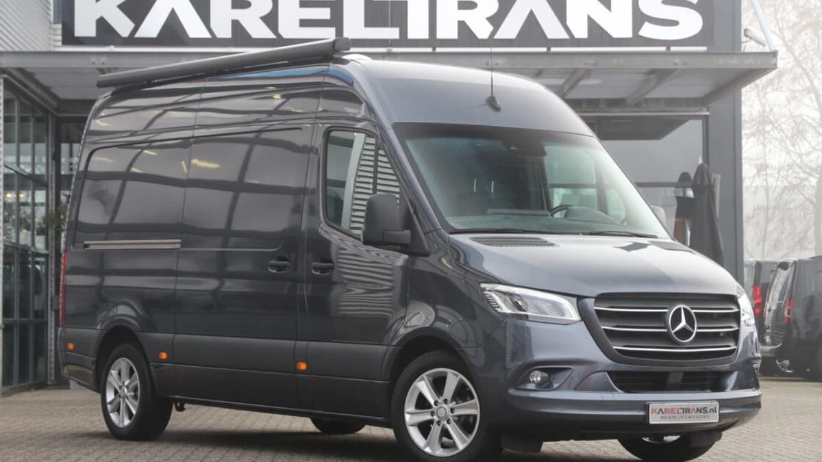 Mercedes-Benz Sprinter 317 CDI Aut. | L2H2 | Omvormer | Inrichting | Luifel | 3.5t trekgewicht.. — foto 1