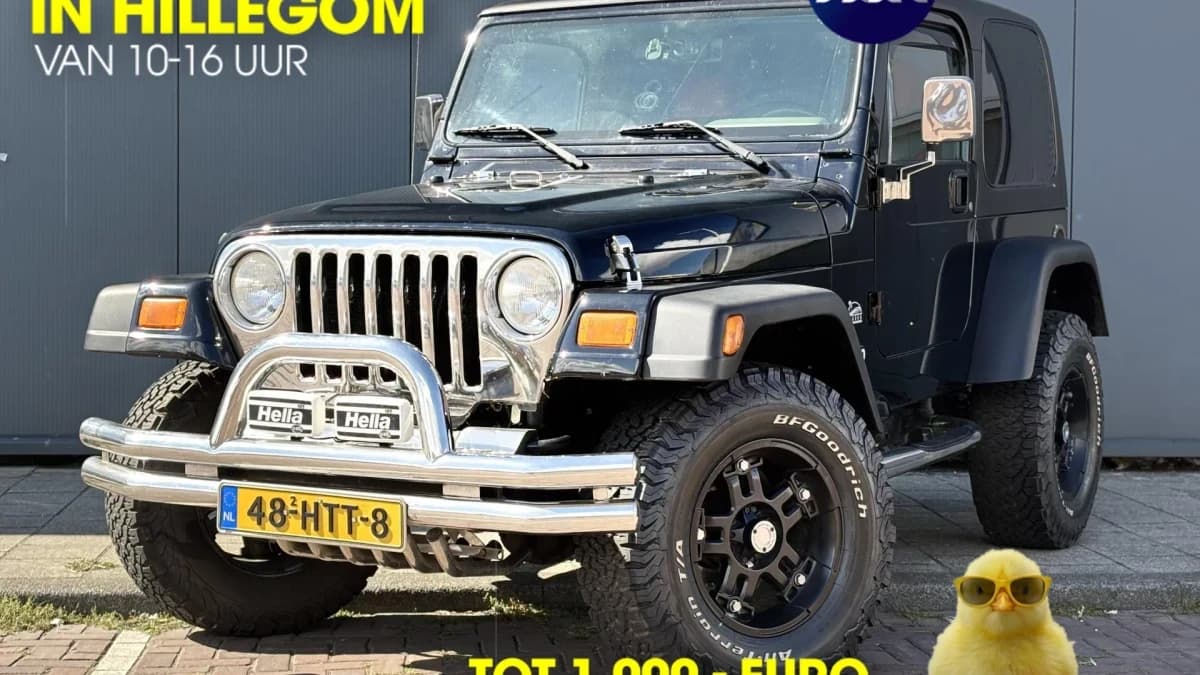 Jeep Wrangler TJ 4.0i 6-Cilinder | Hard & Softtop | Airco | Cruise Control | Navigatie — foto 1