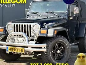 Jeep Wrangler TJ 4.0i 6-Cilinder | Hard & Softtop | Airco | Cruise Control | Navigatie