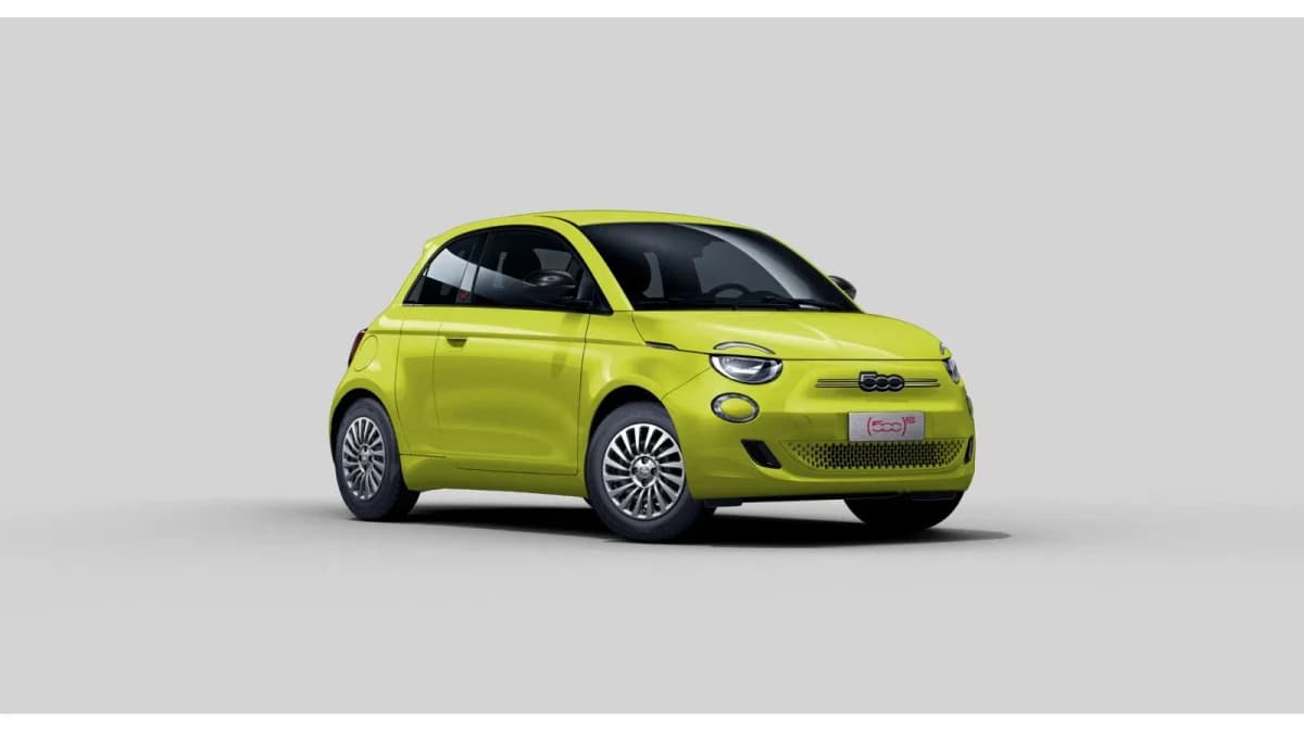 Fiat 500E La Prima | 10,25" touchscreen radio met Bluetooth, DAB & USB én Navigatie | 17” lichtmetalen velgen Diamond Cut | Automatische airconditioning — foto 1