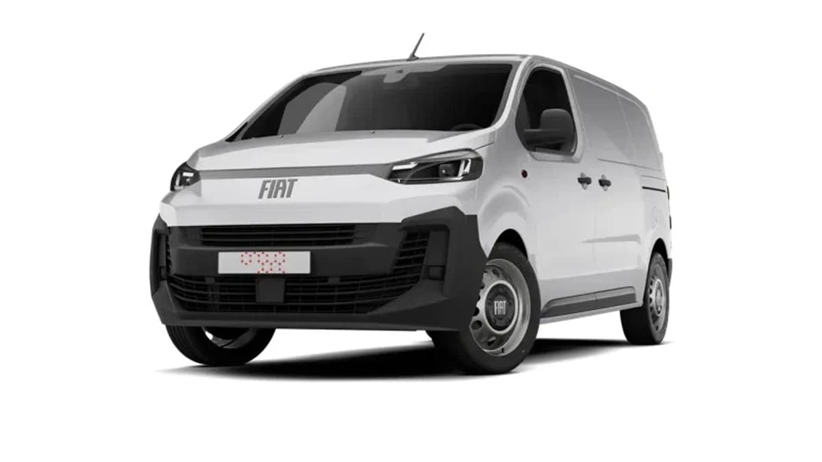 Fiat E-Scudo Standaard | 2e zitrij in 2/3 1/3 configuratie met ISOFIX + 3-zitsbank op 3e zitrij zonder ISOFIX | 5" Touchscreen FM/DAB+-Radio met Bluetooth, USB aansluiting | Airconditioning handmatig — foto 1