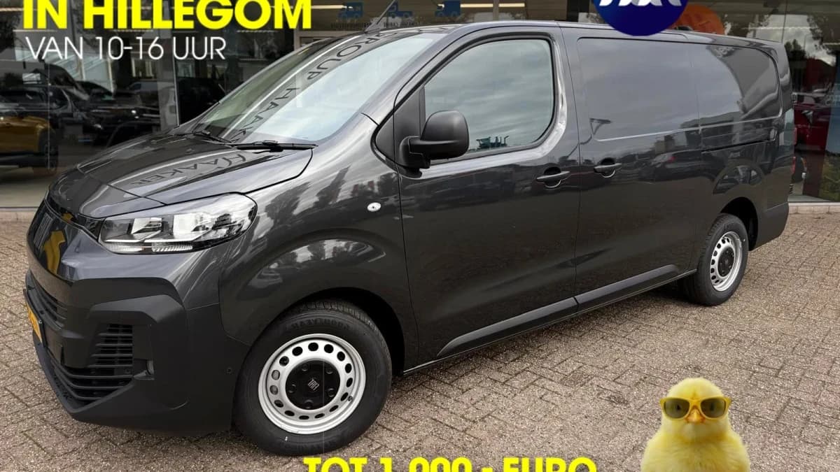 Fiat Scudo 1.5 Diesel 120 S&S L3 Direct Leverbaar | Apple-Android | Camera | 3 zits | Airco | — foto 1