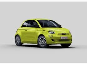 Fiat 500E La Prima | 10,25" touchscreen radio met Bluetooth, DAB & USB én Navigatie | 17” lichtmetalen velgen Diamond Cut | Automatische airconditioning
