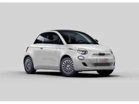 Fiat 500E La Prima | 10,25" touchscreen radio met Bluetooth, DAB & USB én Navigatie | 17” lichtmetalen velgen Diamond Cut | Automatische airconditioning