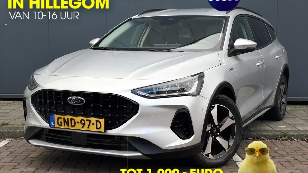 Ford Focus Wagon 1.0 EcoBoost Hybrid Active Style | Apple-Android | Adaptive Cruise Control | Parkeercamera — foto 1