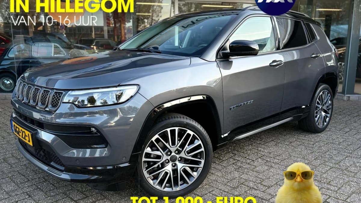 Jeep Compass 4xe 240 Plug-in Hybrid Electric Summit | Leer | Carplay | Camera | 19" | — foto 1