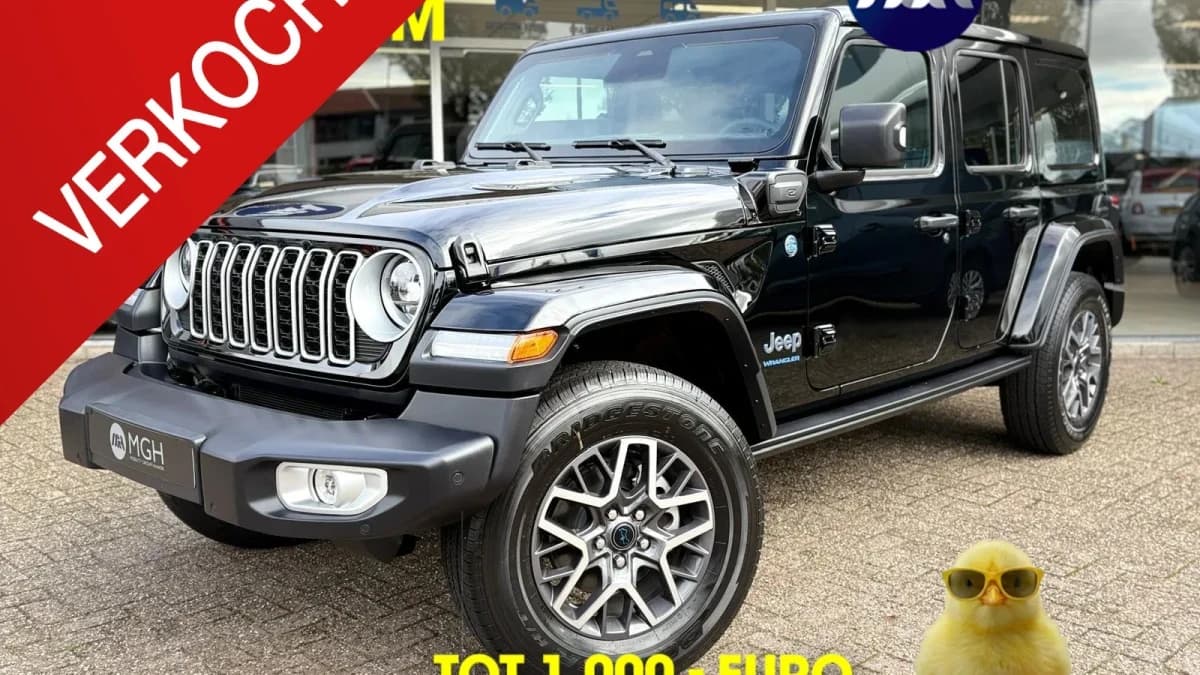 Jeep Wrangler Unlimited 4xe 380 Sahara — foto 1