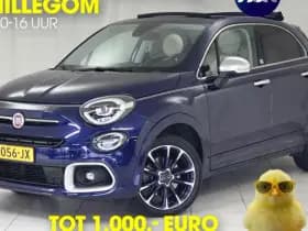 Fiat 500X 1.3 GSE Yacht Club | Cabriolet | Apple-Android | Stoelverwarming | Dealer Onderhouden | Trekhaak
