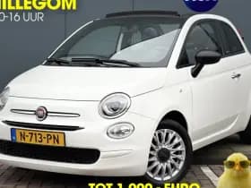 Fiat 500C 1.0 Hybrid Cult | Apple-Android | Cruise-control | Navigatie