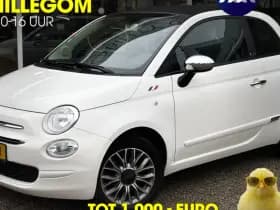 Fiat 500C 0.9 TwinAir Turbo Lounge | Cruise control | Airco | parkeer sensoren | 15" |