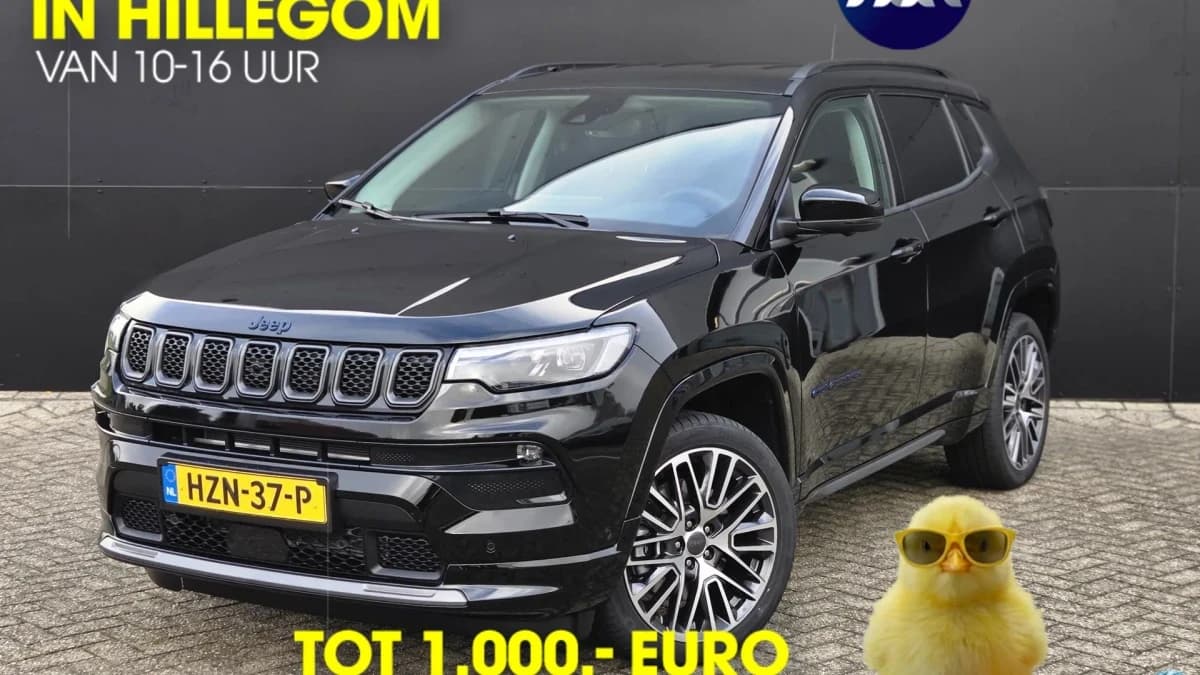 Jeep Compass 4xe 240 Plug-in Hybrid Electric Summit | Apple-Android | Adaptieve Cruise Control | Stoelverwarming — foto 1