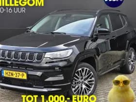 Jeep Compass 4xe 240 Plug-in Hybrid Electric Summit | Apple-Android | Adaptieve Cruise Control | Stoelverwarming