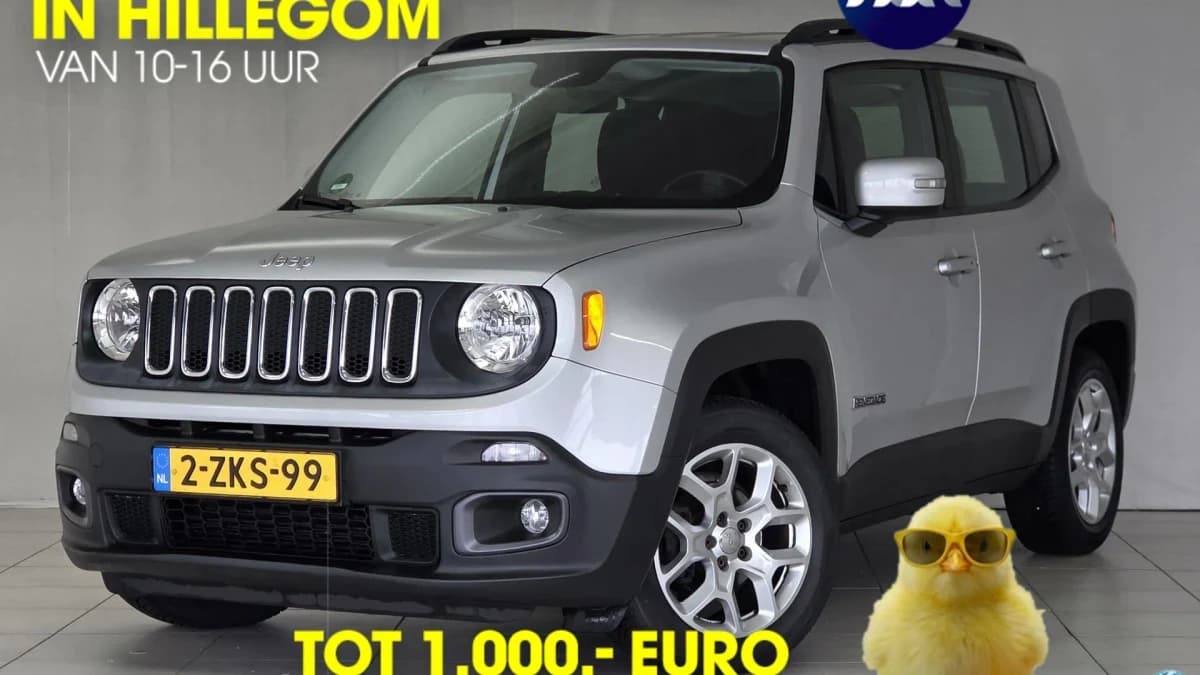 Jeep Renegade 1.4 MultiAir Longitude | Trekhaak | Cruise Control | Bluetooth — foto 1