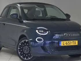 Fiat 500C La Prima 42 kWh | Cabriolet | Apple-Android | Climate Control | Cruise Control thumbnail 5