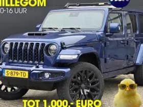 Jeep Wrangler BRUTE Custom Sahara 4xe 380 | Cabriodak | Apple-Android | Adaptive Cruise Control