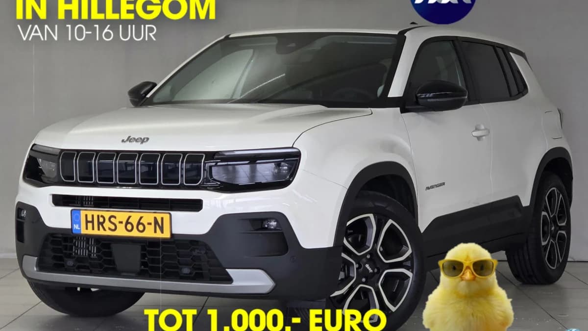 Jeep Avenger 1.2 e-Hybrid Summit | Apple-Android | Parkeercamera | Adaptive Cruise Control — foto 1