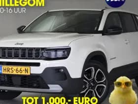 Jeep Avenger 1.2 e-Hybrid Summit | Apple-Android | Parkeercamera | Adaptive Cruise Control