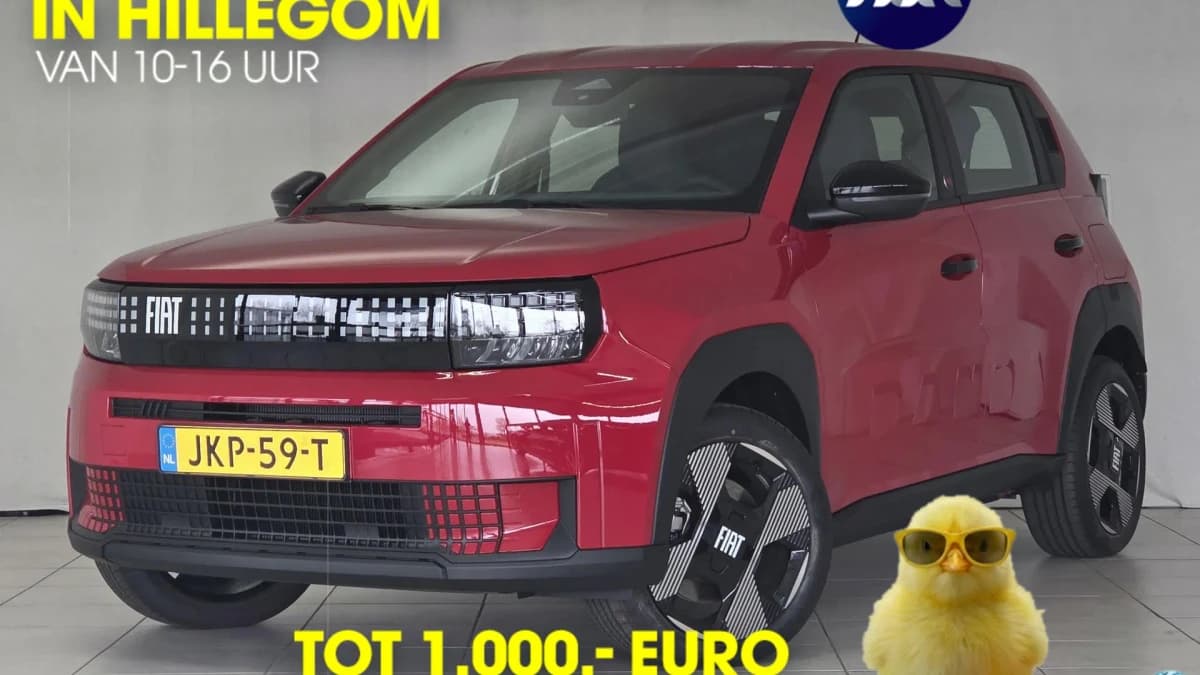 Fiat Grande Panda RED 11kW 44 kWh | Apple-Android | Cruise Control | Parkeersensoren — foto 1