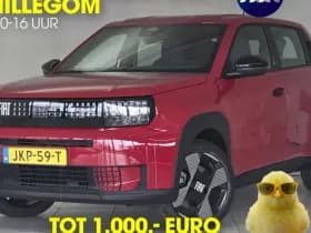 Fiat Grande Panda RED 11kW 44 kWh | Apple-Android | Cruise Control | Parkeersensoren