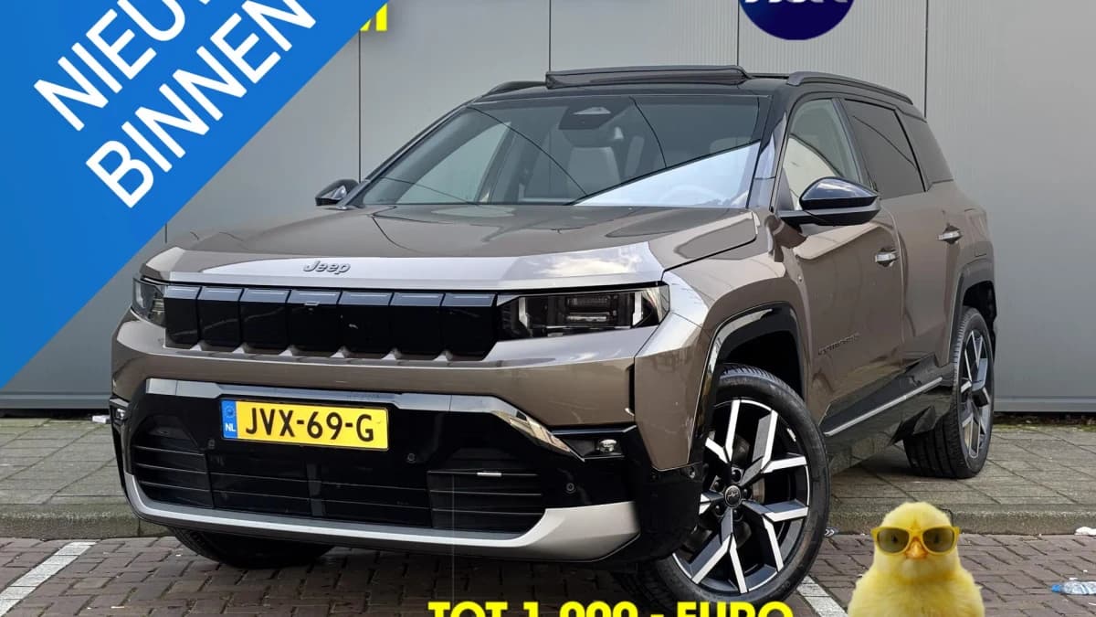 Jeep Compass First Edition 74 kWh | Schuif-kanteldak | Apple-Android | Massagestoelen — foto 1