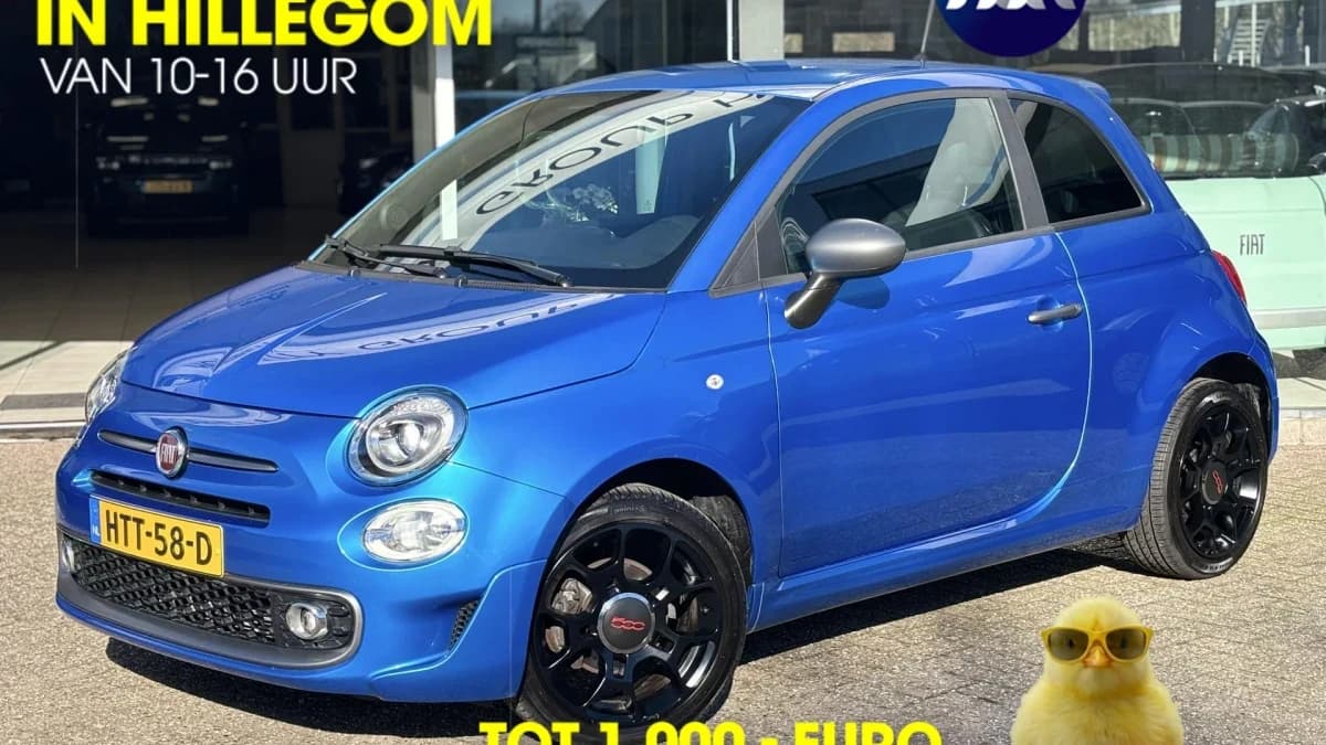 Fiat 500 1.2 Popstar | Airco | Navi | Cruise control | LMV | — foto 1
