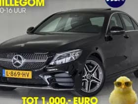Mercedes-Benz C-Klasse 180 Premium Pack | AMG-Line | Schuif-Kanteldak | Apple-Android | Dealeronderhouden