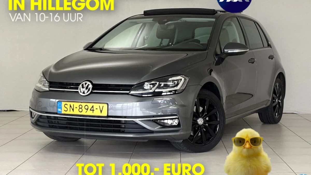 Volkswagen Golf 1.5 TSI Highline Business R | Schuif-Kanteldak | Apple-Android | Parkeercamera — foto 1