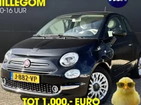 Fiat 500 1.2 Lounge | Panoramadak | Automaat | Apple-Android