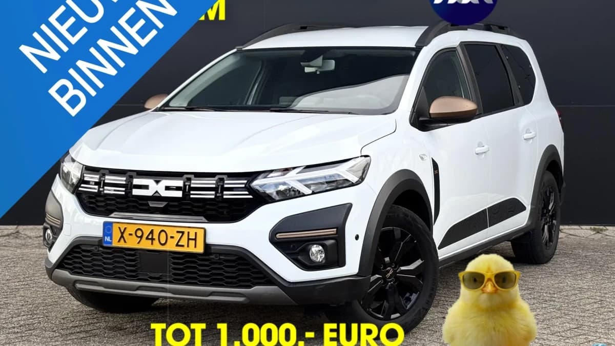 Dacia Jogger 1.6 Hybrid 140 Extreme 7-persoons | Apple-Android | Trekhaak | Dealonderhouden — foto 1