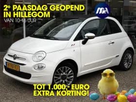 Fiat 500C 0.9 TwinAir Turbo Lounge | Cruise control | Navigatie | Parkeersensoren