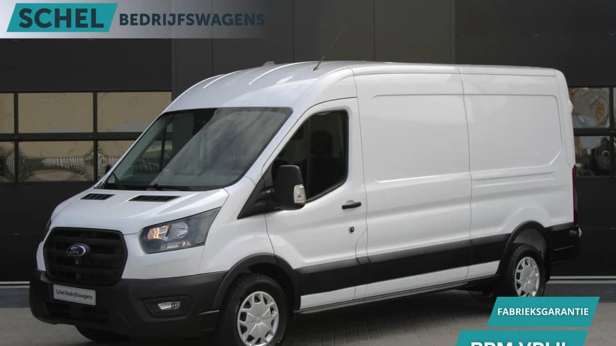 Ford Transit 350 2.0 TDCI L3H2 Trend MHEV 170pk Trend - Navigatie - Blind Spot - Adaptive cruise - Camera - 270gr deuren - Trekhaak - Rijklaar — foto 1